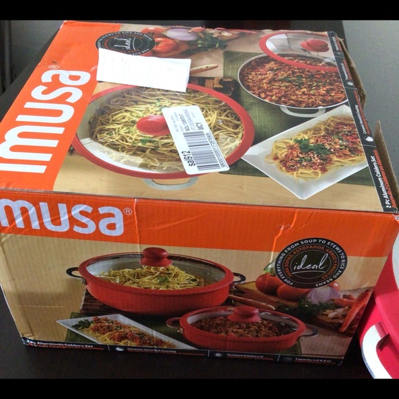 Amazon.com: IMUSA Caldero Stock Pot with Aluminium Lid 2QT  Imusa cooking Pot  2 Pieces 6.5 quarts